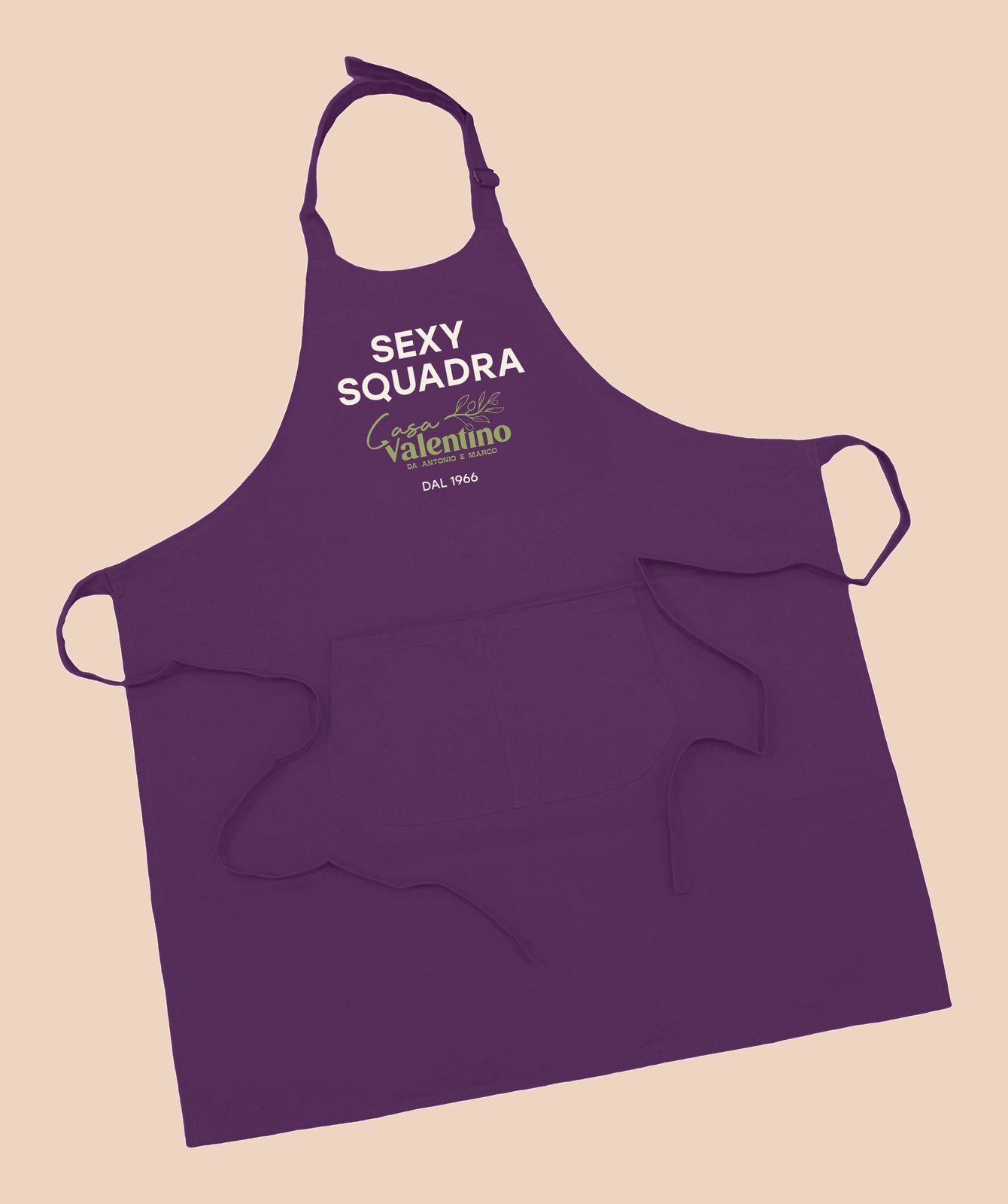 Tablier Casa Valentino « Sexy Squadra »