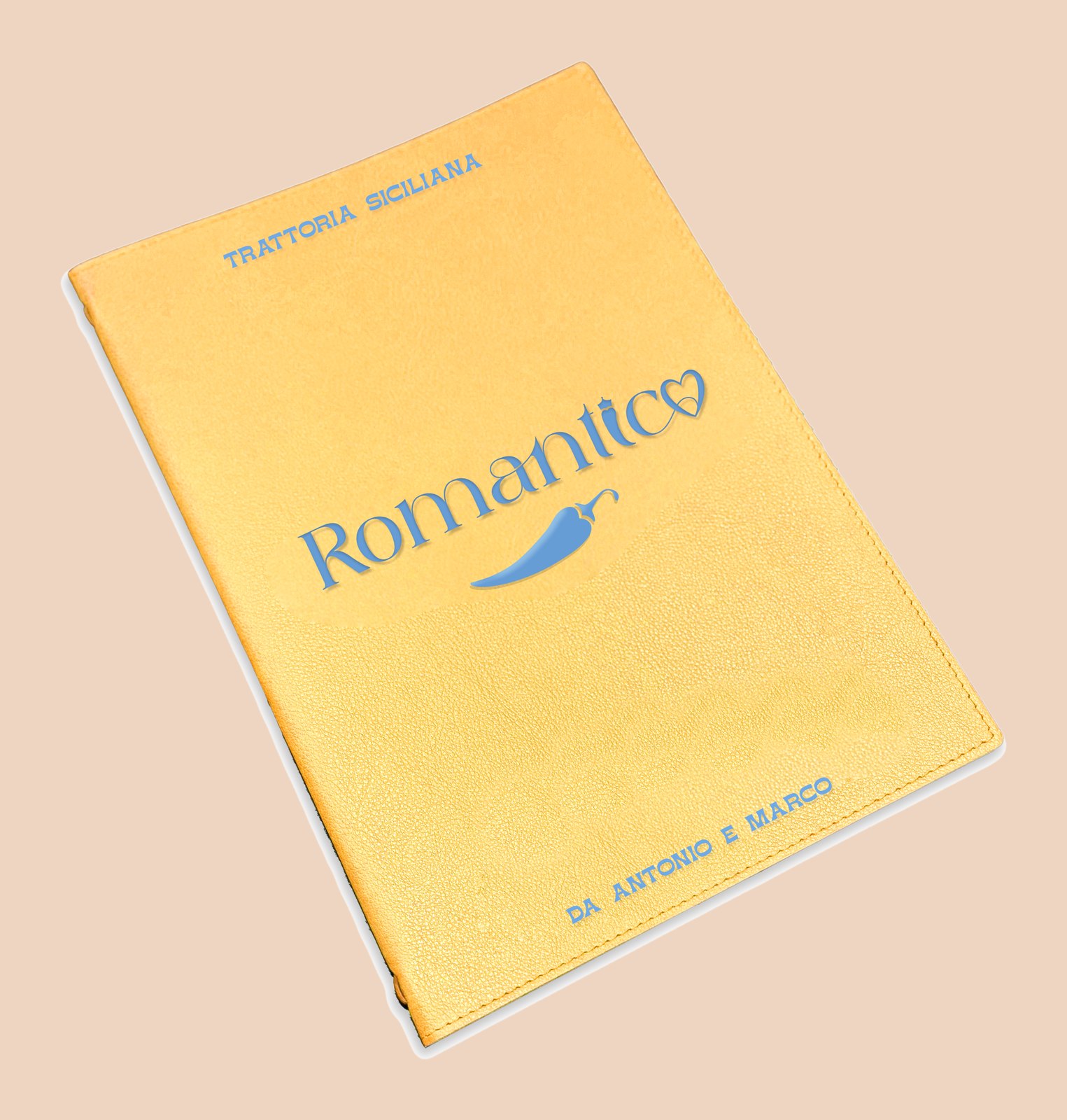 Couverture du menu Romantico