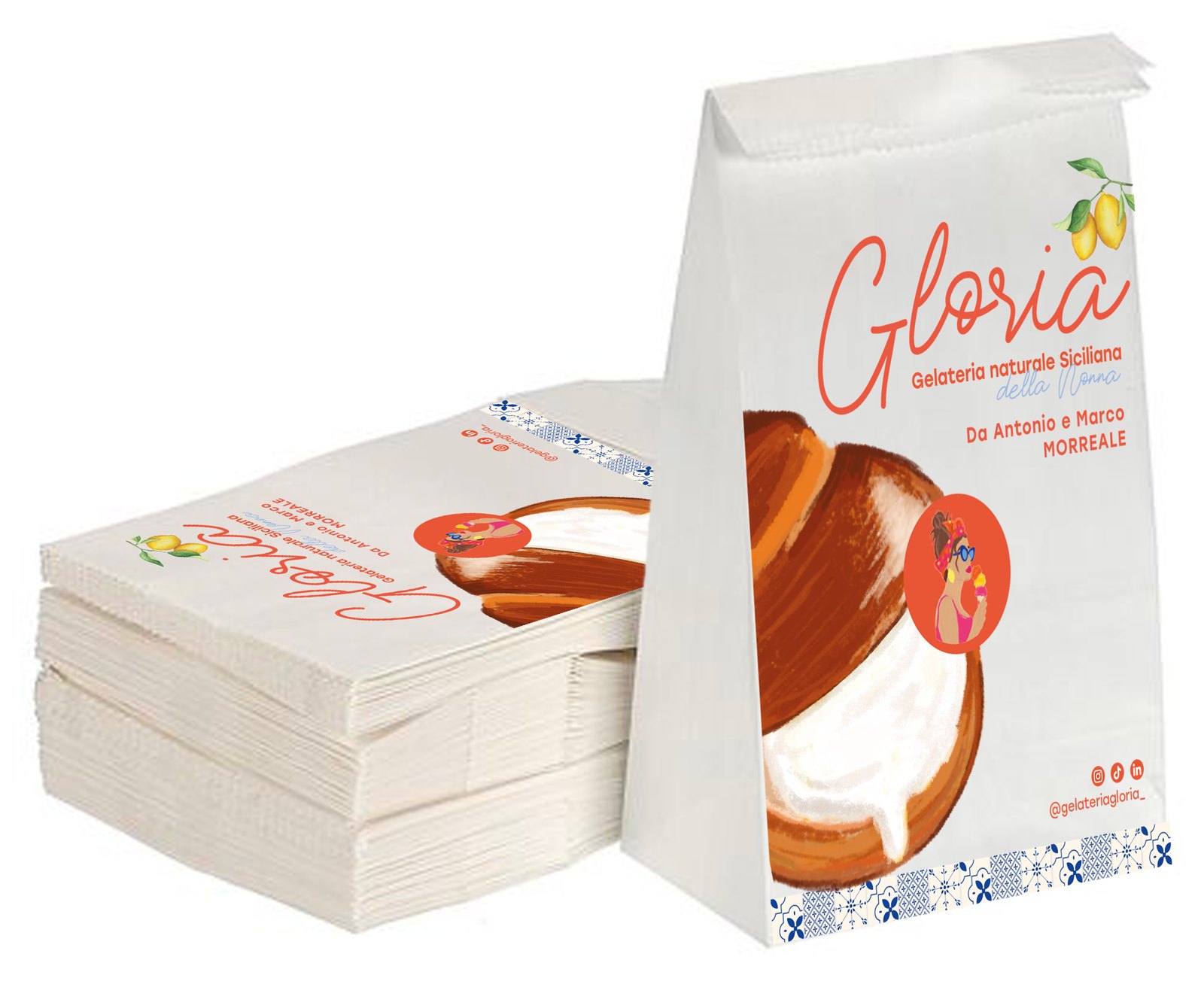 Sachets en papier Gloria