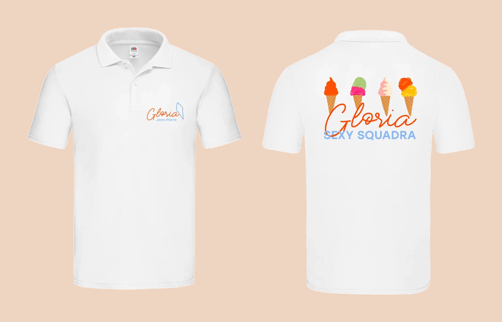 Polos de l'équipe Gloria