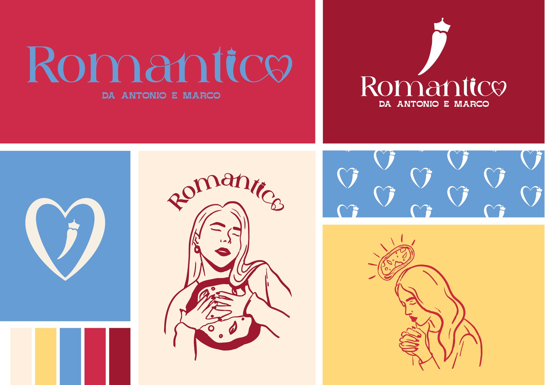 Charte graphique Romantico